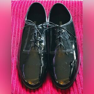 Desmond’s Black Patent Leather Tuxedo Wedding Shoes Formal lace up 10.5W